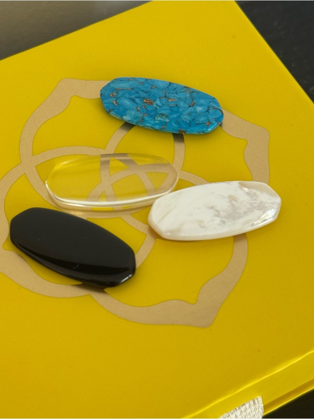 Kendra Scott Elle Locket Long Pendant Necklace in Gold - Picture 6 of 7